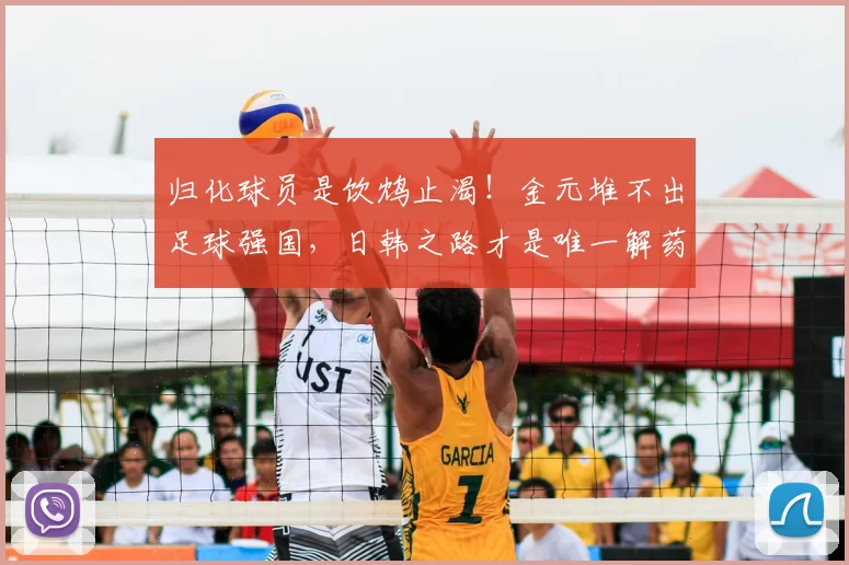 归化球员是饮鸩止渴!金元堆不出足球强国,日韩之路才是唯一解药