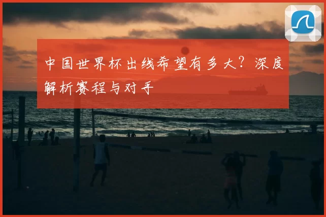 中国世界杯出线希望有多大?深度解析赛程与对手