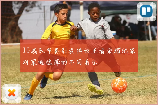 IG战队节奏引发热议王者荣耀玩家对策略选择的不同看法